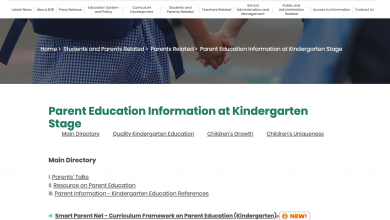 Photo of EDB: Parent Education Information at Kindergarten Stage